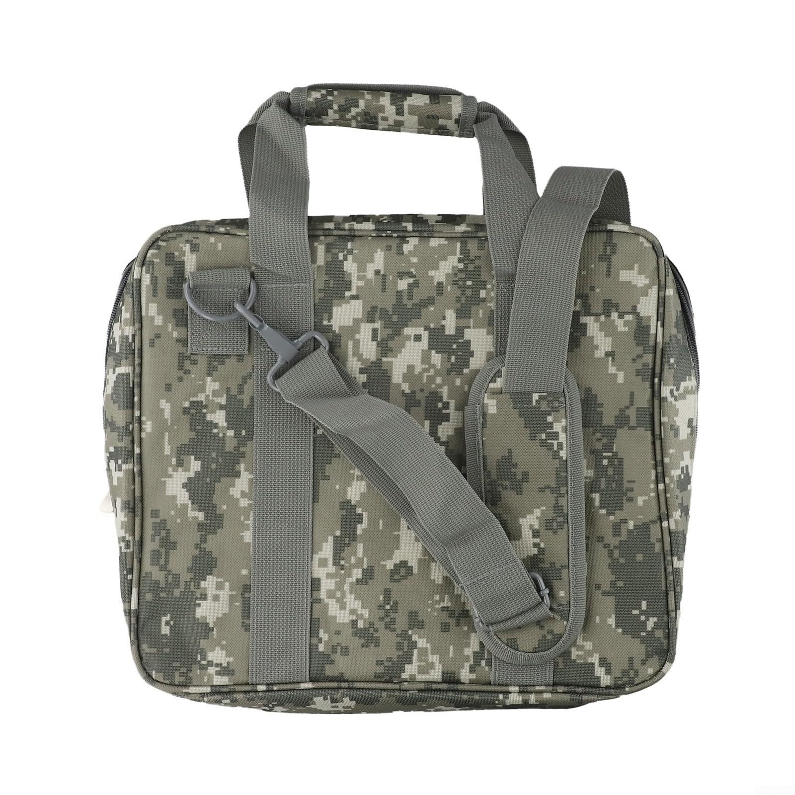 Custodia rigida per Starlink Mini Kit, borsa da viaggio in tessuto Oxford con schiuma antiurto, borsa impermeabile antipolvere con tracolla, 35 x 30 x 10 cm, grigio (verde militare)