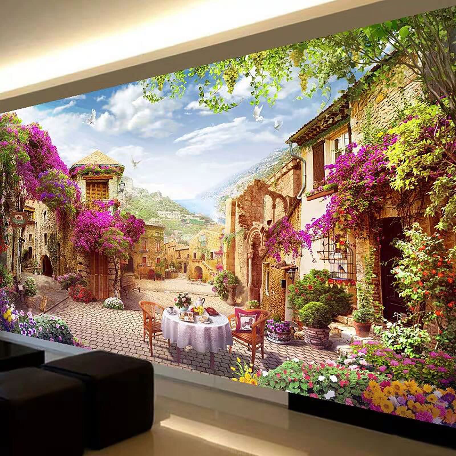 ZGmaxCL Fai da Te 5D Diamond Painting Kit Bellissima Casa