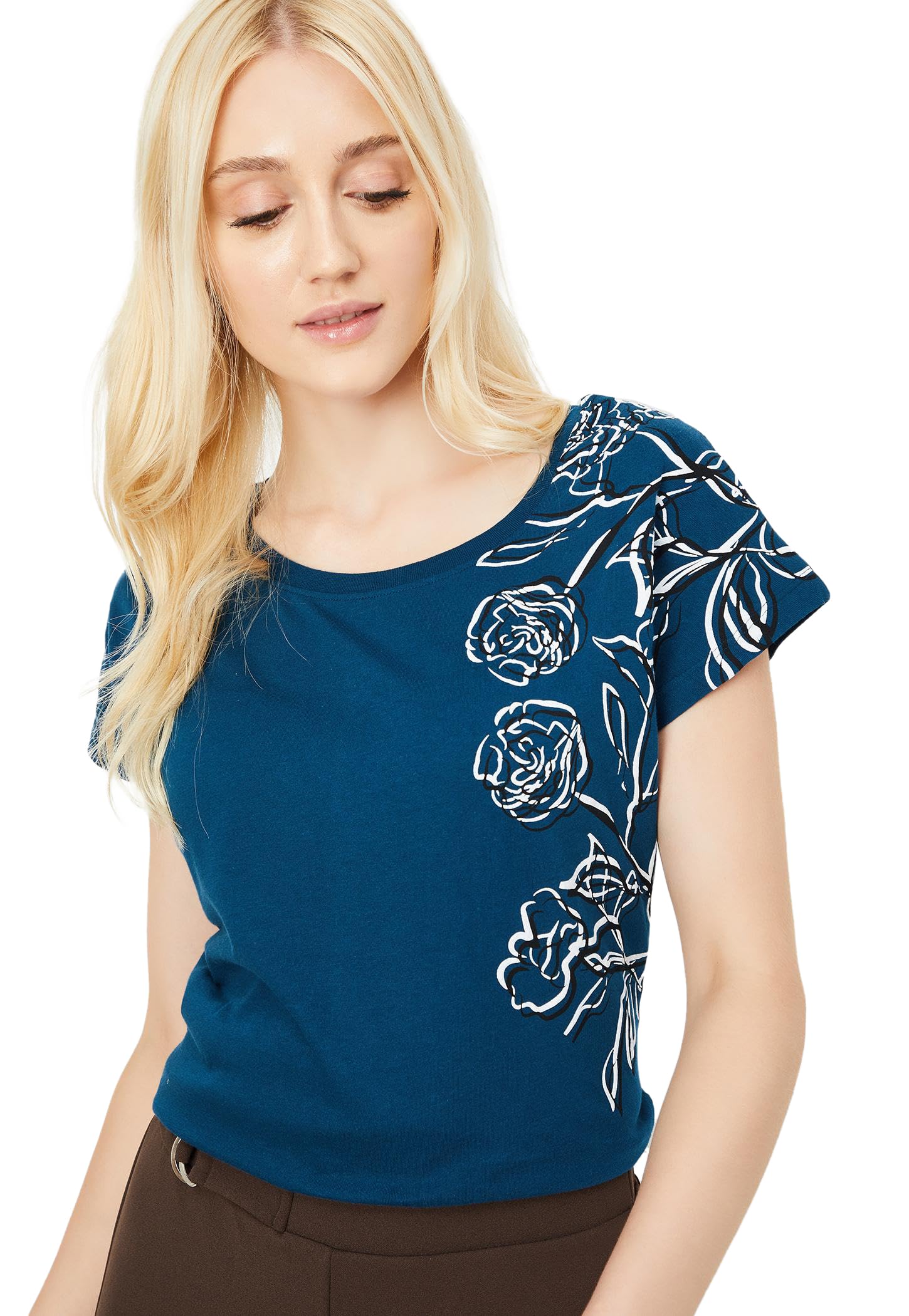 max Women's Cotton Regular Fit T-Shirt-picture-51