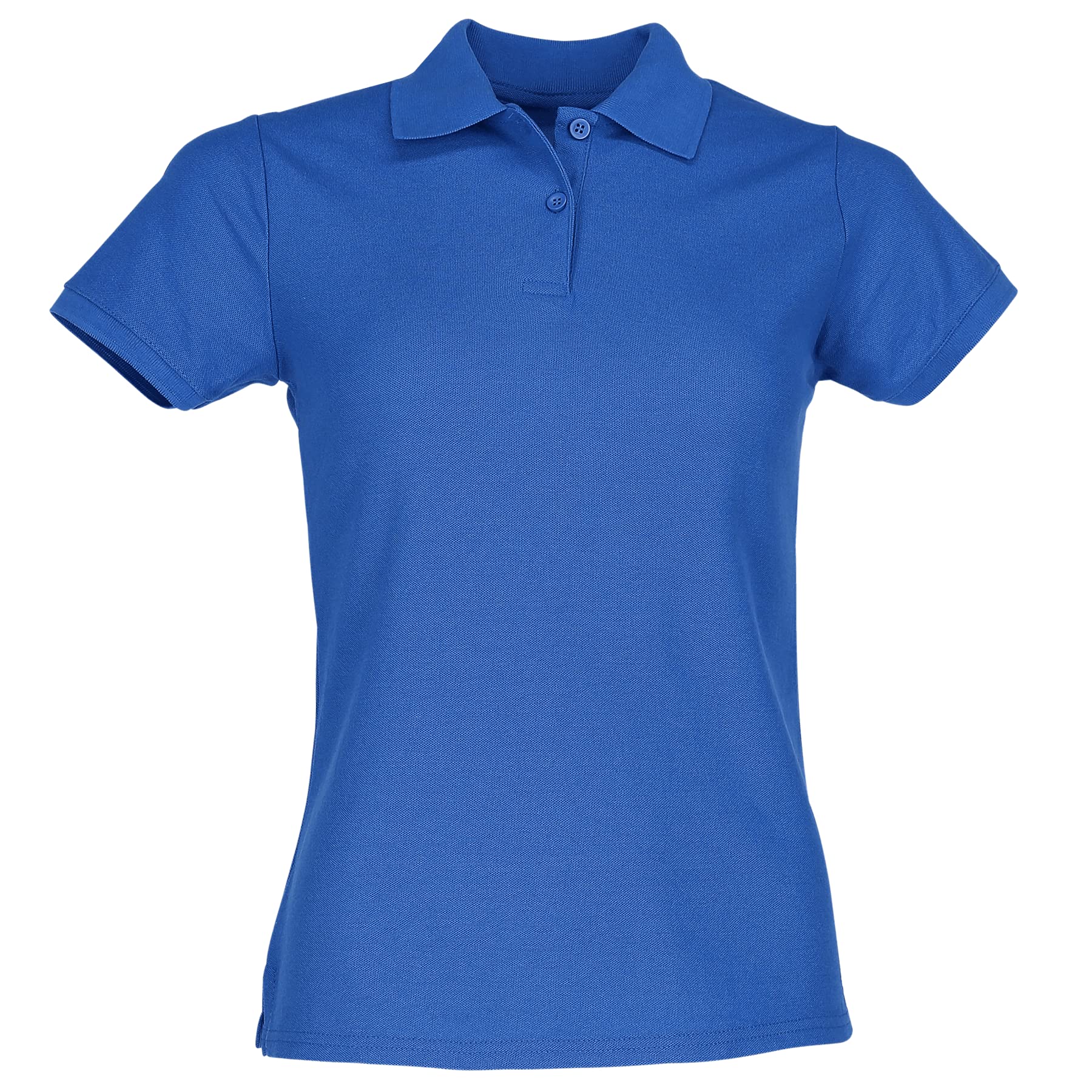 Fruit of the Loom Womens Lady-Fit 65/35 Short Sleeve Polo Shirt (2XL) (Royal)