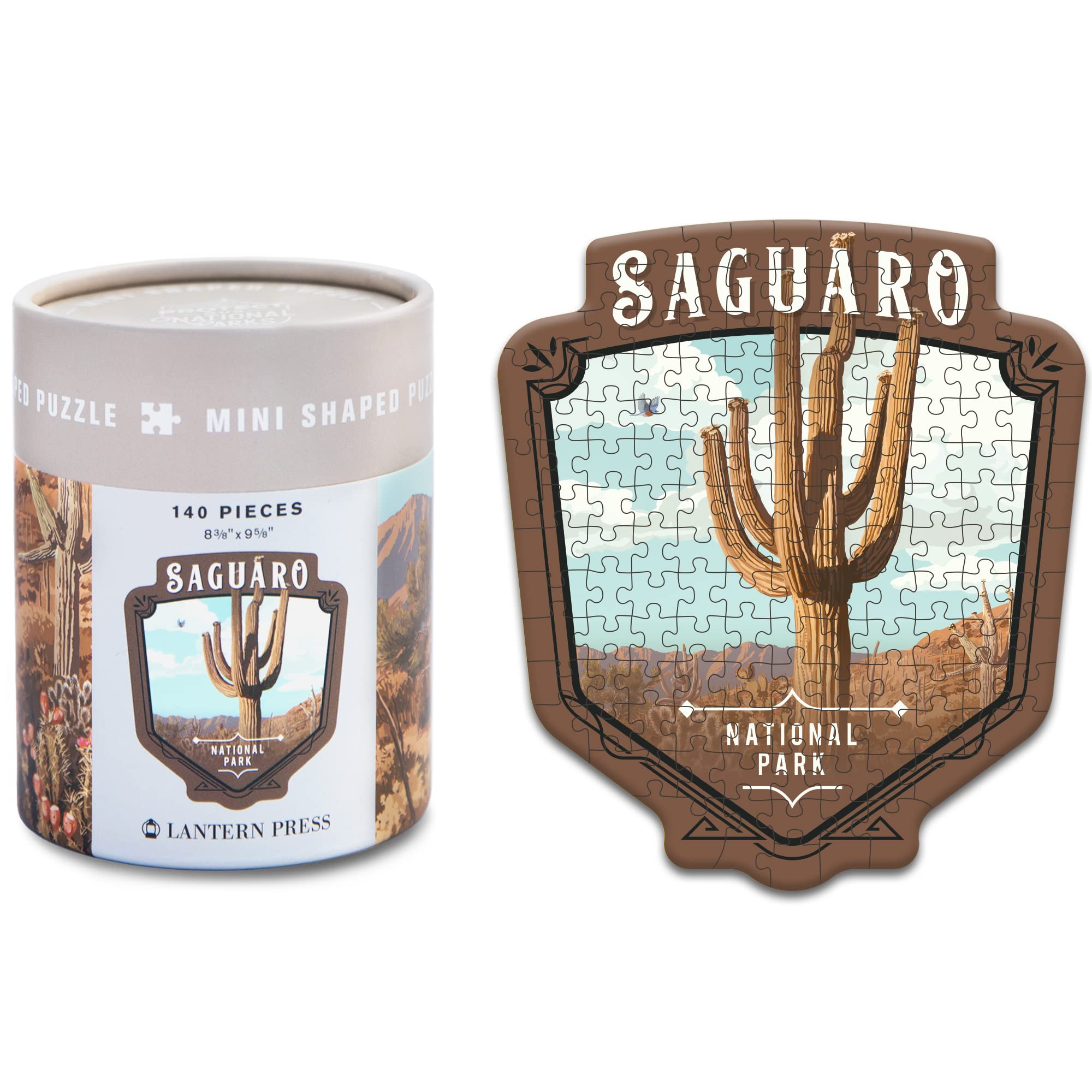 Lapis 缶バ Amazon.com: Lantern Press Mini Shaped Adult Jigsaw Puzzle, Protect