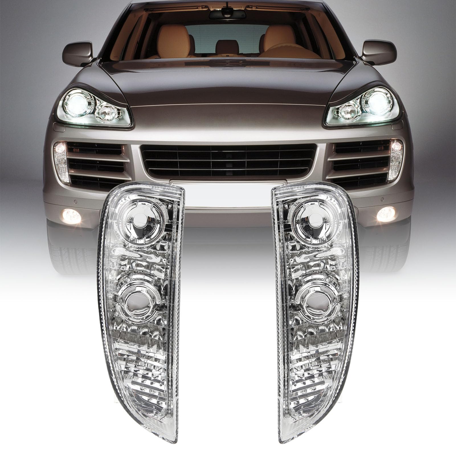 Amazon.com: BORDSTRACT Front Daytime Running Light Cover for 