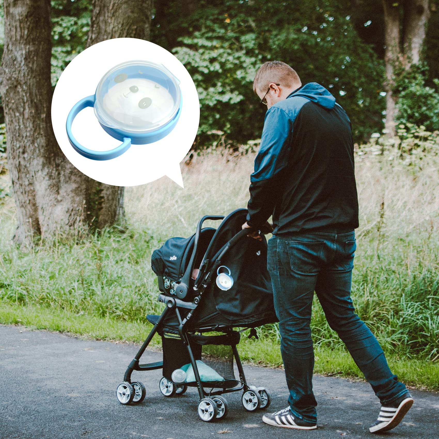 3 stuks baby fopspeen hoesje, fopspeen koffer, reisspeendoos, transparante speenpod fopspeen houder doos voor kinderen (gemengde kleur