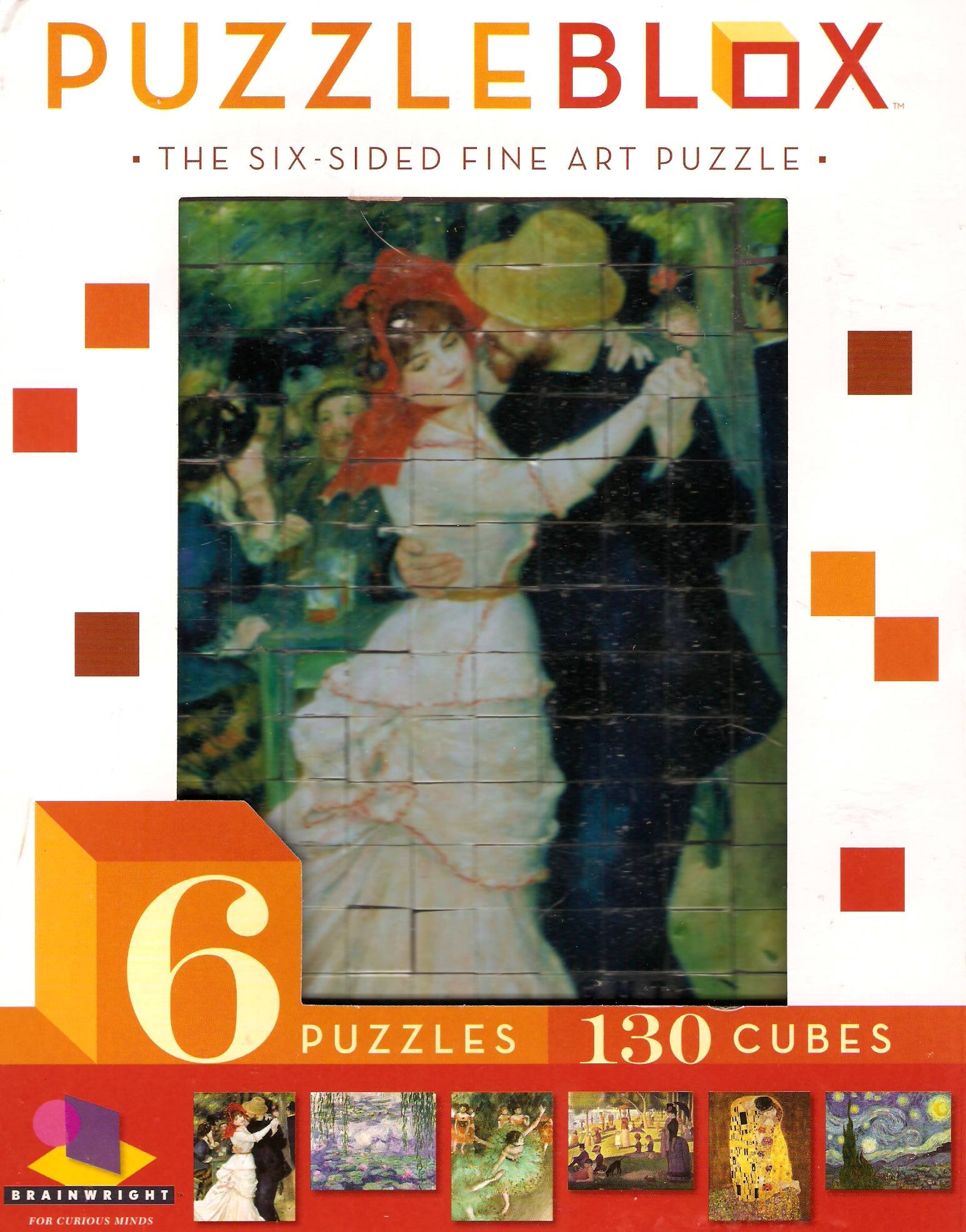 Brainwright Puzzleblox: The Six-Sided Fine Art Puzzle