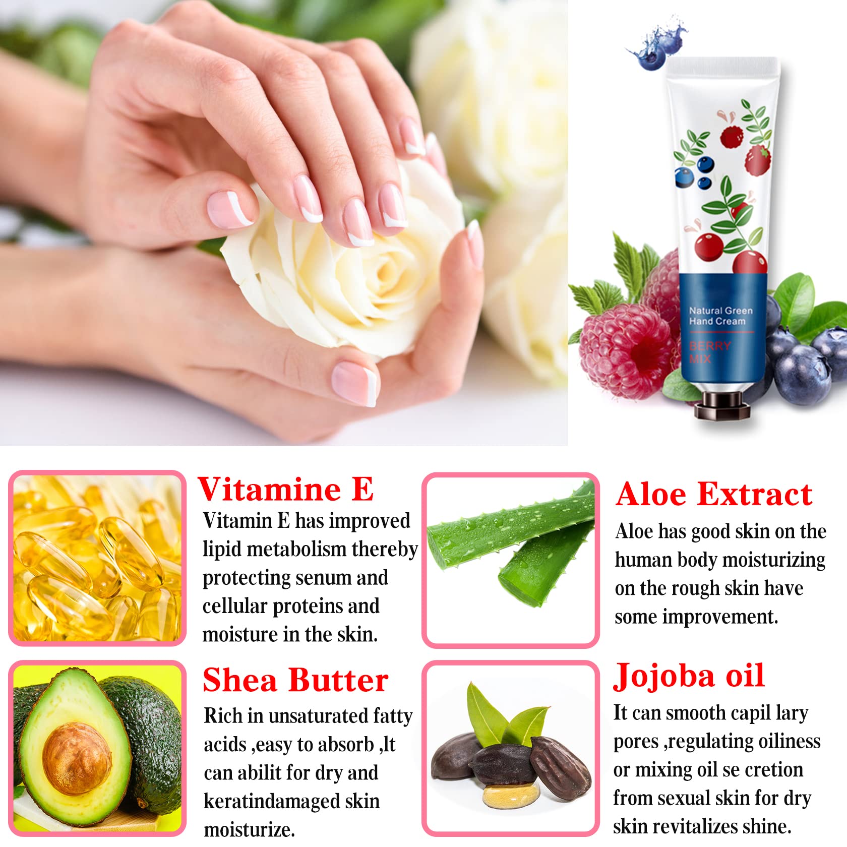 Amazon.com : 10 Pack Natural Botanical Fragrance Hand Cream Travel