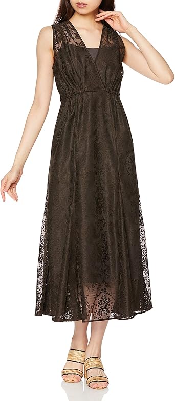 超可爱の 新品 フレイアイディー I D Fray レースドレス オーナメント ロングワンピース マキシワンピース Morrismonument Com