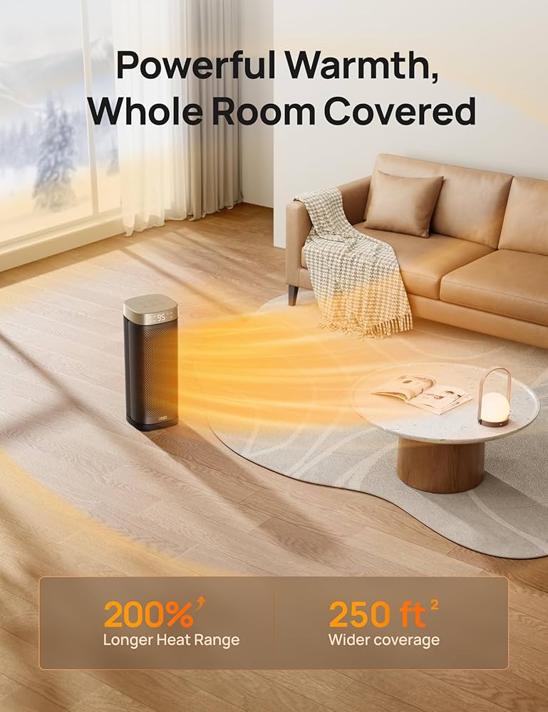 Dreo Space Heater, 2022 セラミックファンヒーター Amazon | Dreo ヒーター セラミックヒーター 電気ファンヒーター