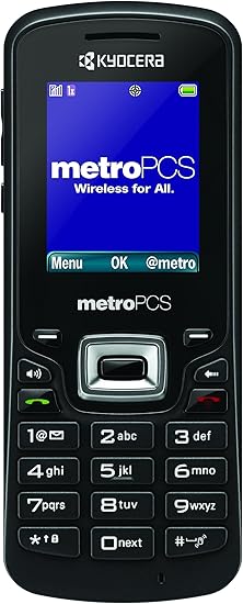 Amazon Com Kyocera Presto Prepaid Phone Metropcs Cell Phones Accessories