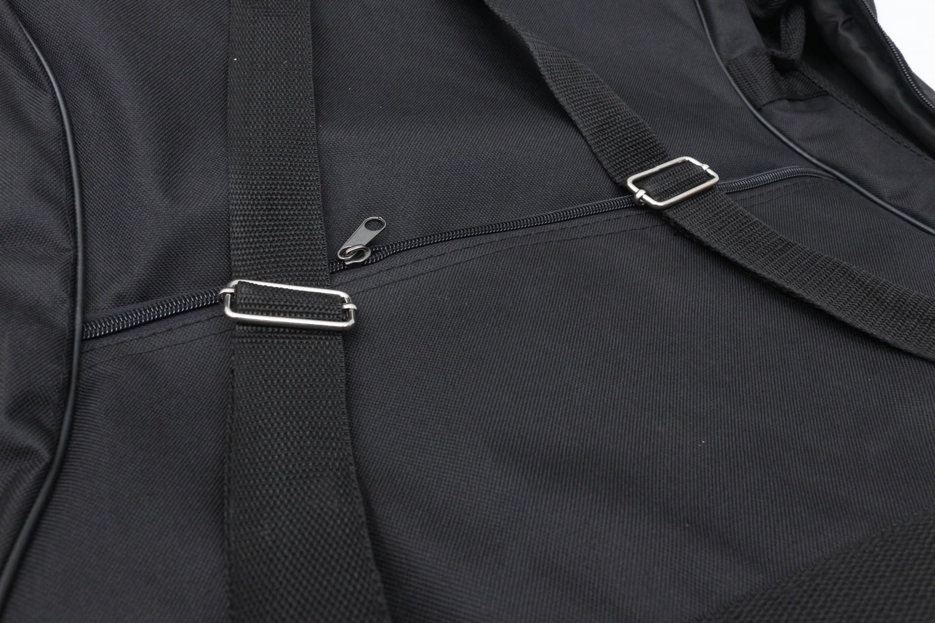 Yinfente Bolsa de bajo vertical suave para contrabajo doble compuesto de tela Oxford, tamaño 3/4, bolsa suave para contrabajo