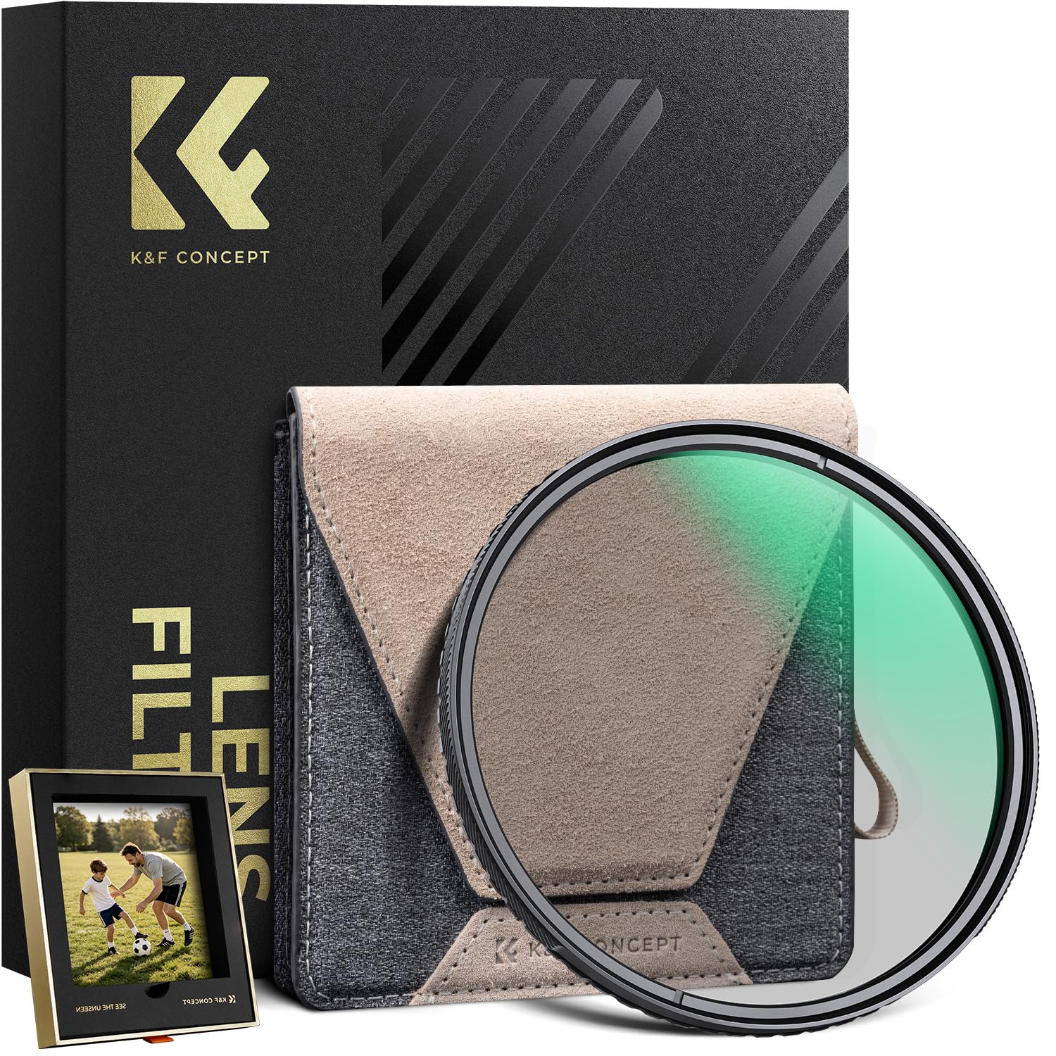 Amazon.com : K&F CONCEPT 77mm Circular Polarizers Filter Super