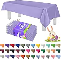 Vista 62 de Mantel de plástico de alta calidad - 54 in. x 108 pulgadas. Grandipity - Mantel rectangular (6 y 12 unidades), Agua (Aqua)