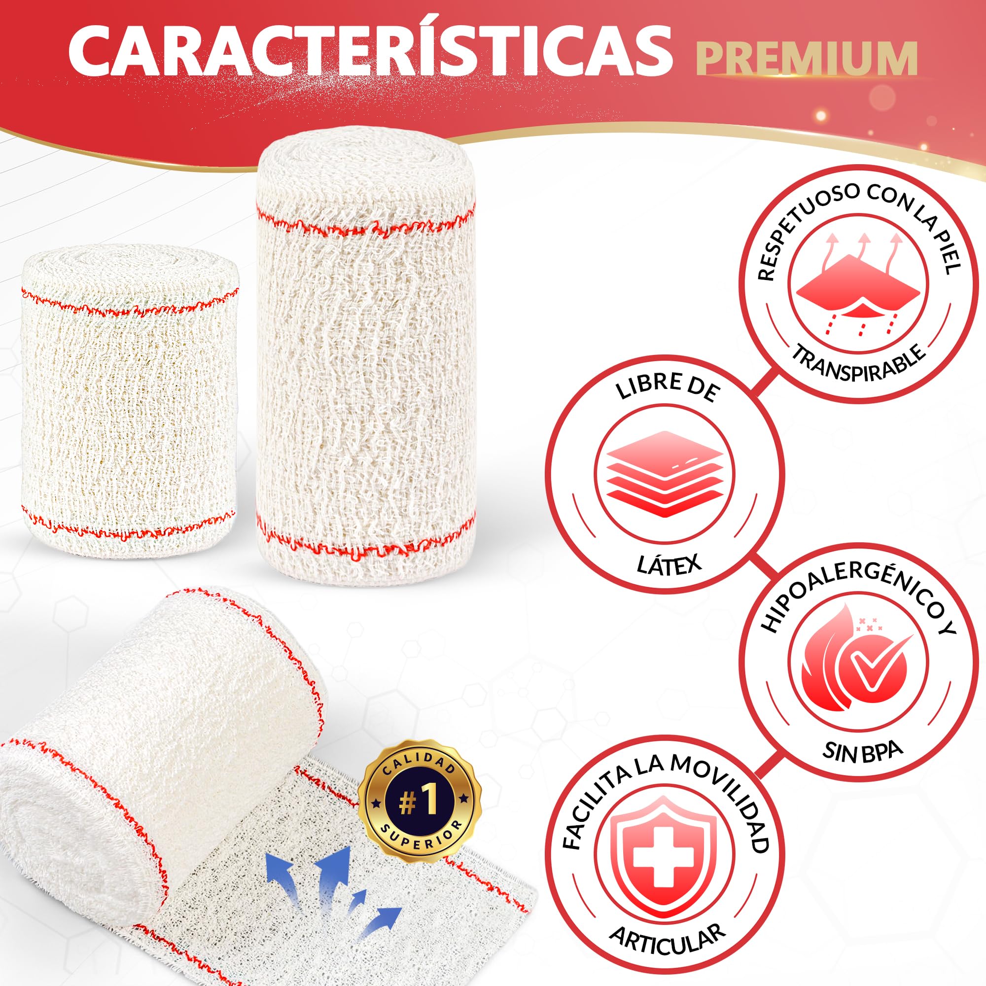 Vendas Elasticas Crepe Sin Latex 3 Unidades 10x10cm (3)