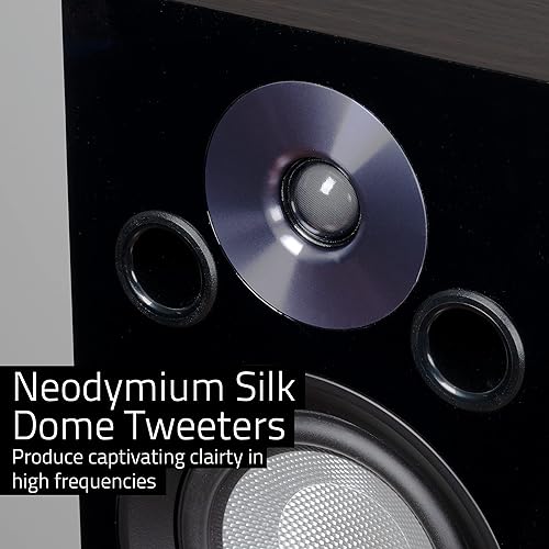 Miniatura 3 de Fluance Estantería de 2 vías de referencia de alto rendimiento y altavoces de sonido envolvente para escuchar estéreo de 2 canales o sistema de cine