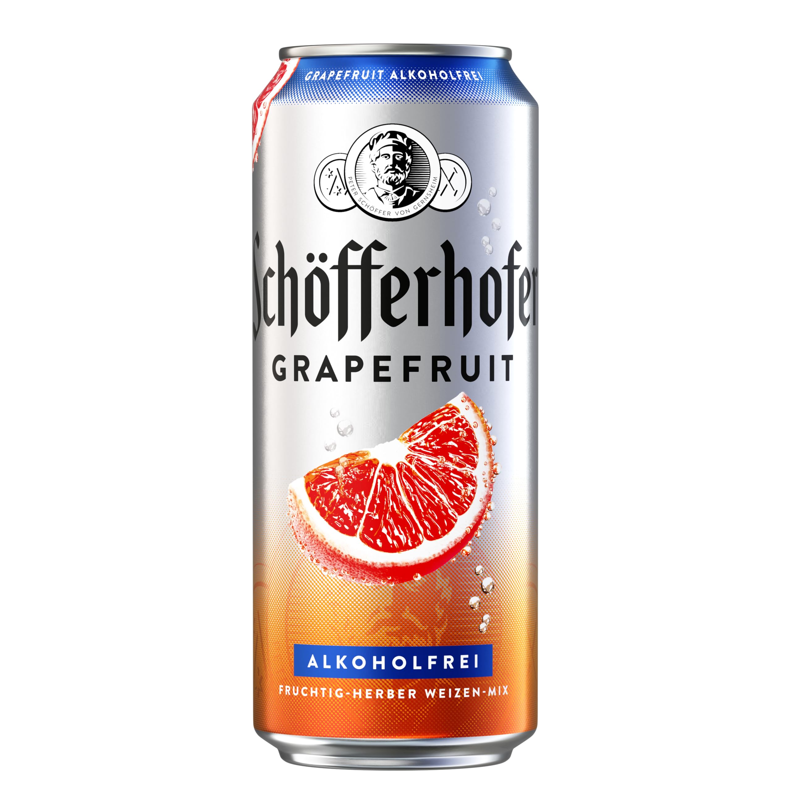 Schöfferhofer Grapefruit alkoholfrei, EINWEG 24x0,50 L Dose