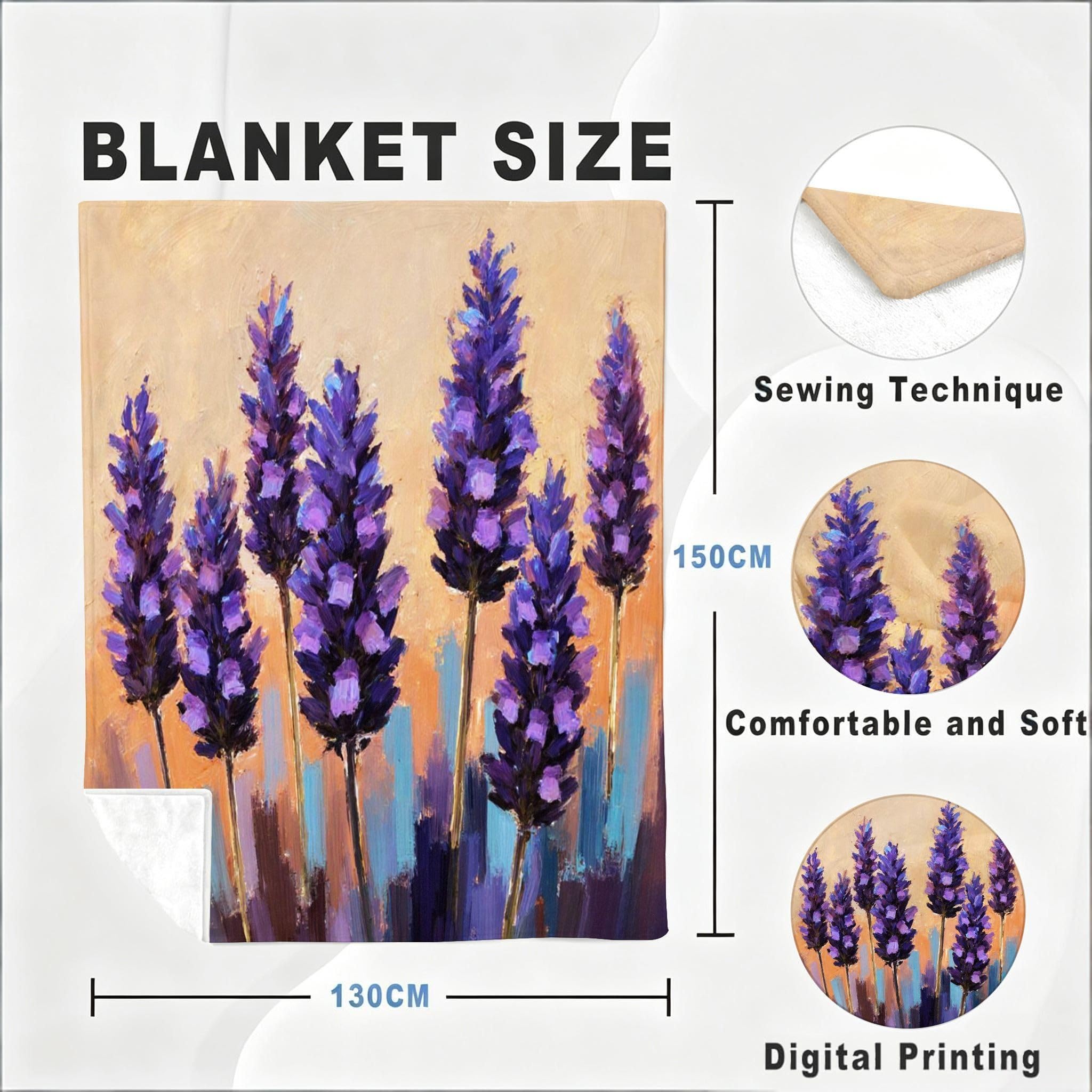 Manta 220x240 cm Búho Azul Franela Polar para Cama 135/150-A330
