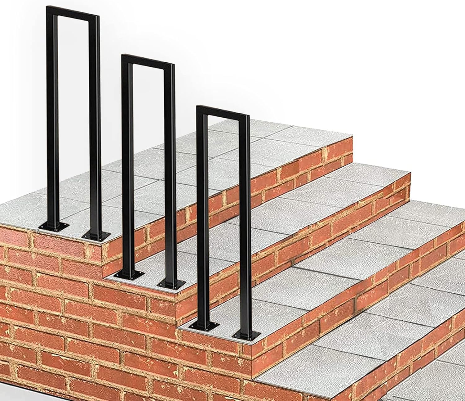 Rambarde d'escalier de jardin pour sécuriser vos terrasses