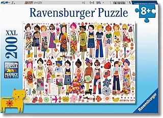 Comprar Ravensburger - Puzzles XXL Amigas Y Flores | Puzzle 8 Años O Más | Regalo Niño 8 Años O Más De 200 Piezas | Rompecabezas Niños De 49 X 36 Cm Puzzle The Forest Stewardship Council