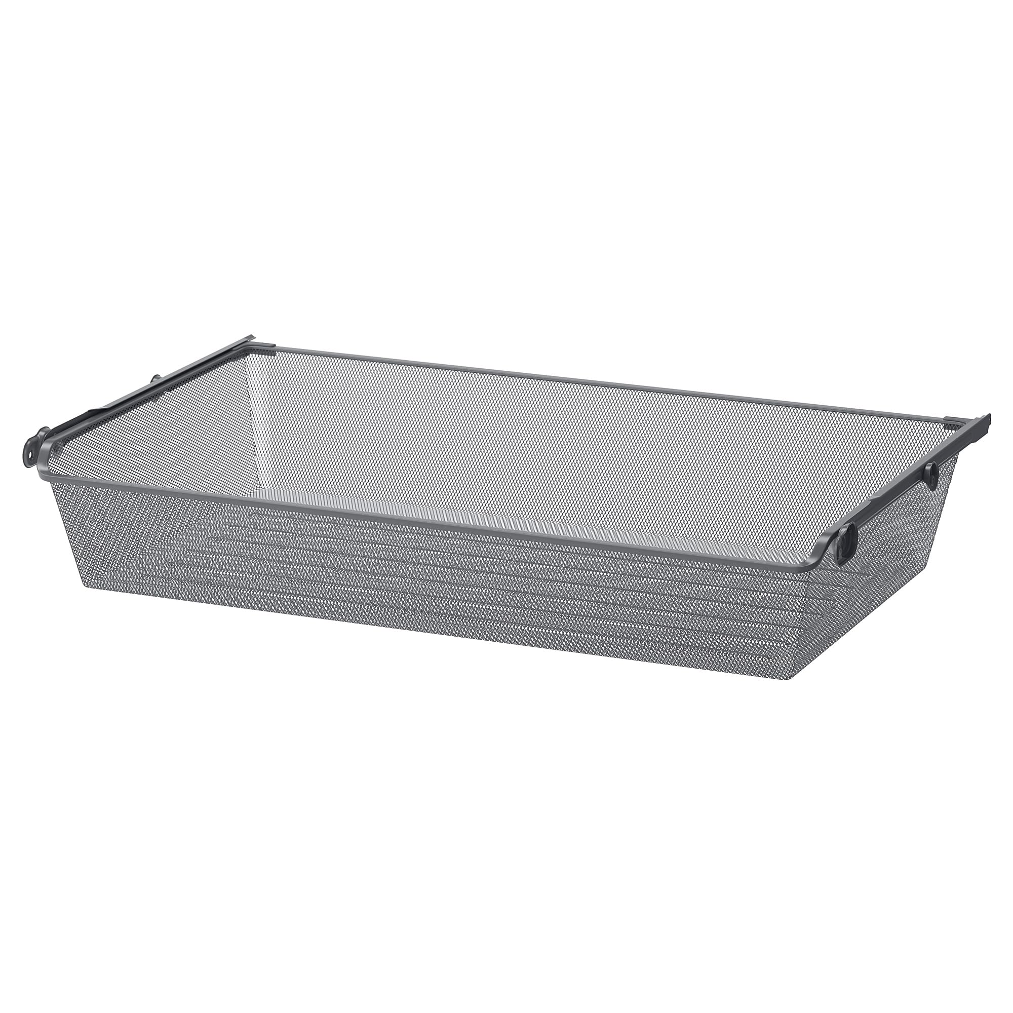 Panier en maille dressing KOMPLEMENT ProTuning gris foncé tiroir coulissant armoire 100x58 cm