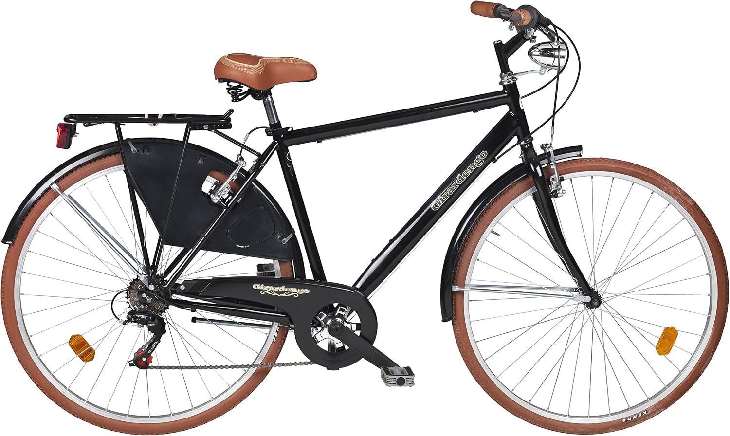 Girardengo-Bicicletta 28 Retro 6 Velocides \