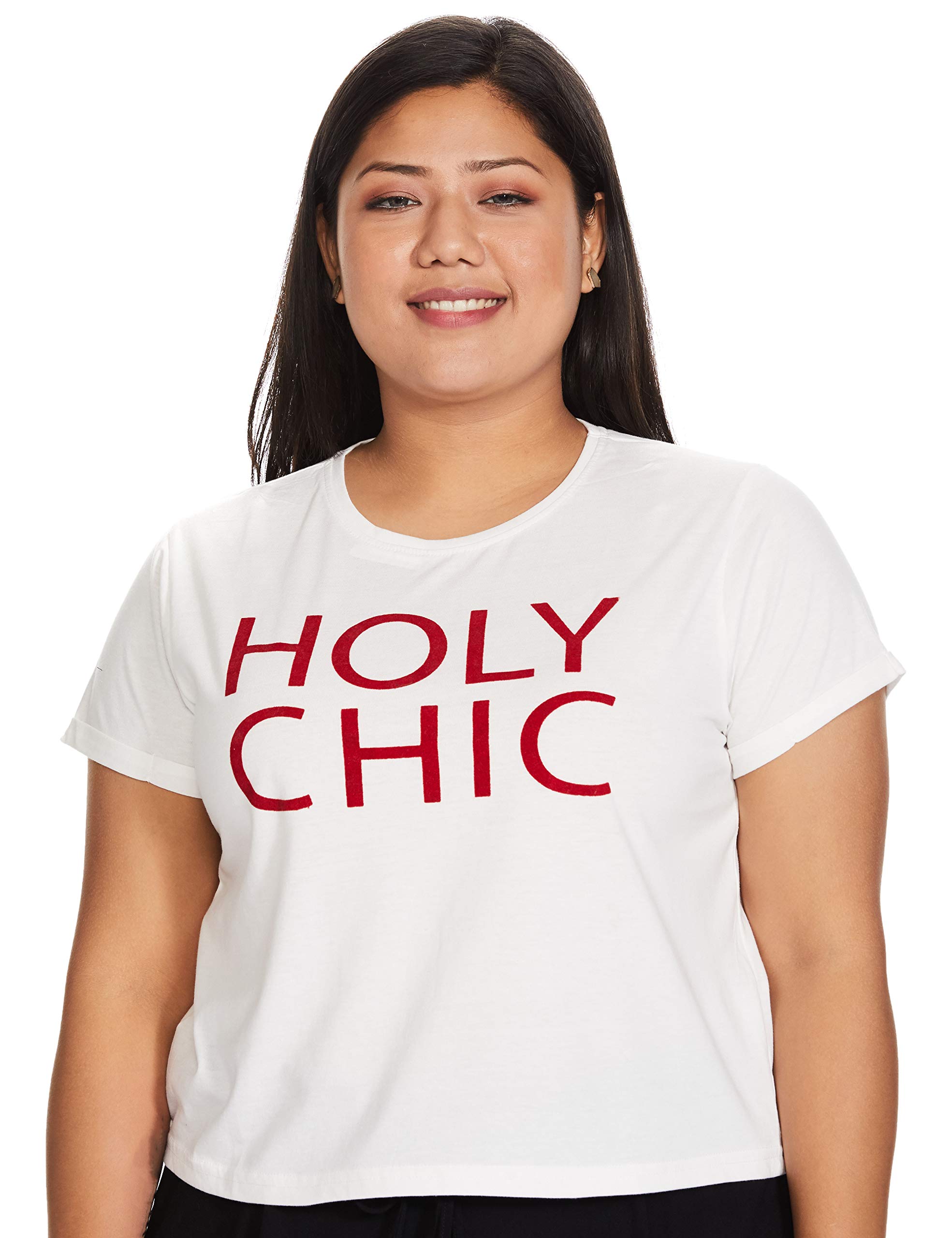 Women's Plain Regular Fit T-Shirt