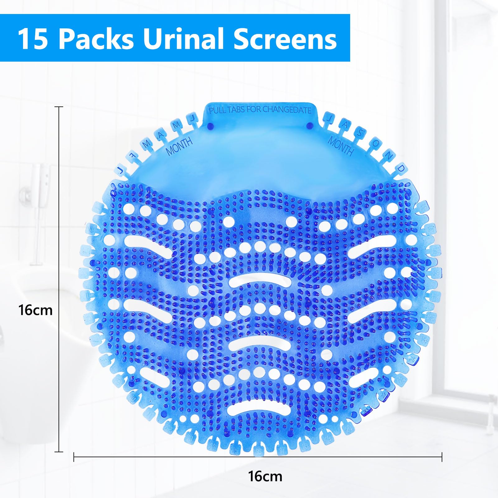 Filtri Per Orinatoio Con Fragranza - 10 Pezzi, Deodorante 30 Giorni, Effetto Fresco