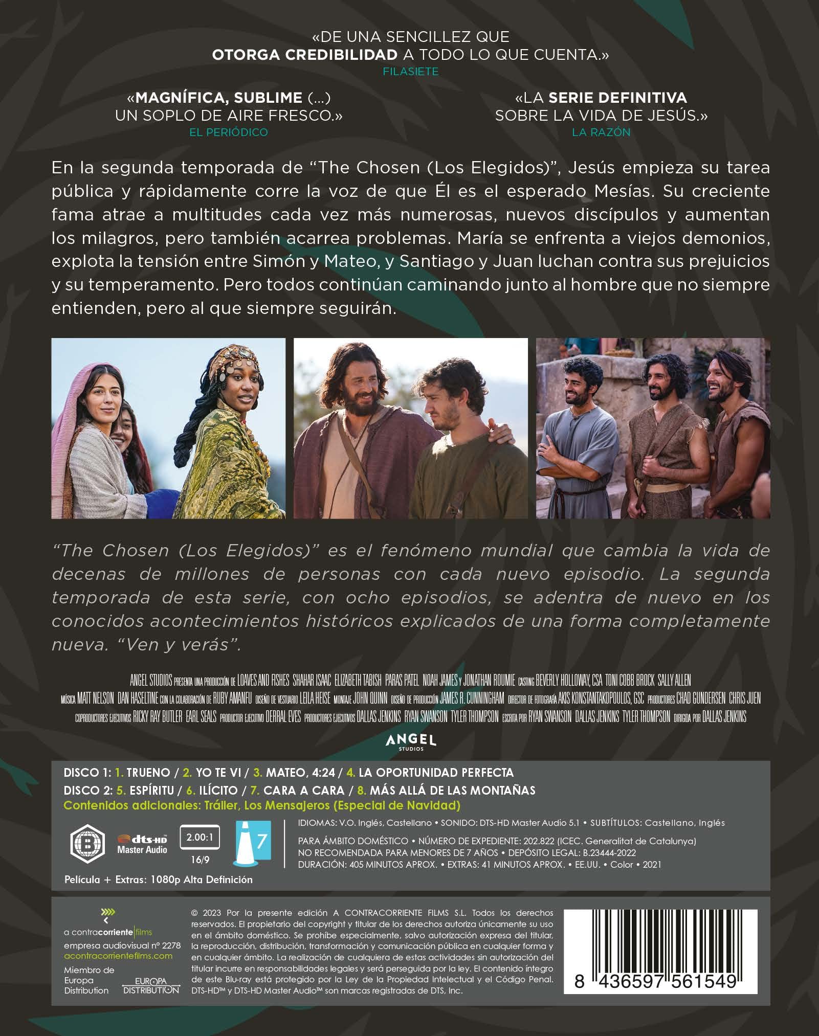 The Chosen (Los elegidos). Temporada 2 [Blu-ray]