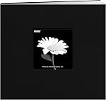 Pioneer 8-Inch by 8-Inch Postbound Fabric Frame Cover Memory Book, Sage Green