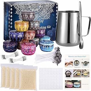 Viesap kerzen selber machen, candle making kit, Candle Making Gießtopf und Löffel, Candle Dochte, Dochte Aufkleber, Candle...