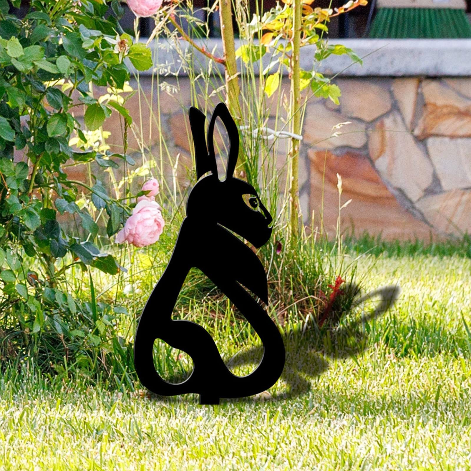 Pali Da Giardino Decorativi In Metallo A Forma Di Formica - 2 Pezzi - Decorazioni Per Esterno, Giardino, Cortile E Sentieri