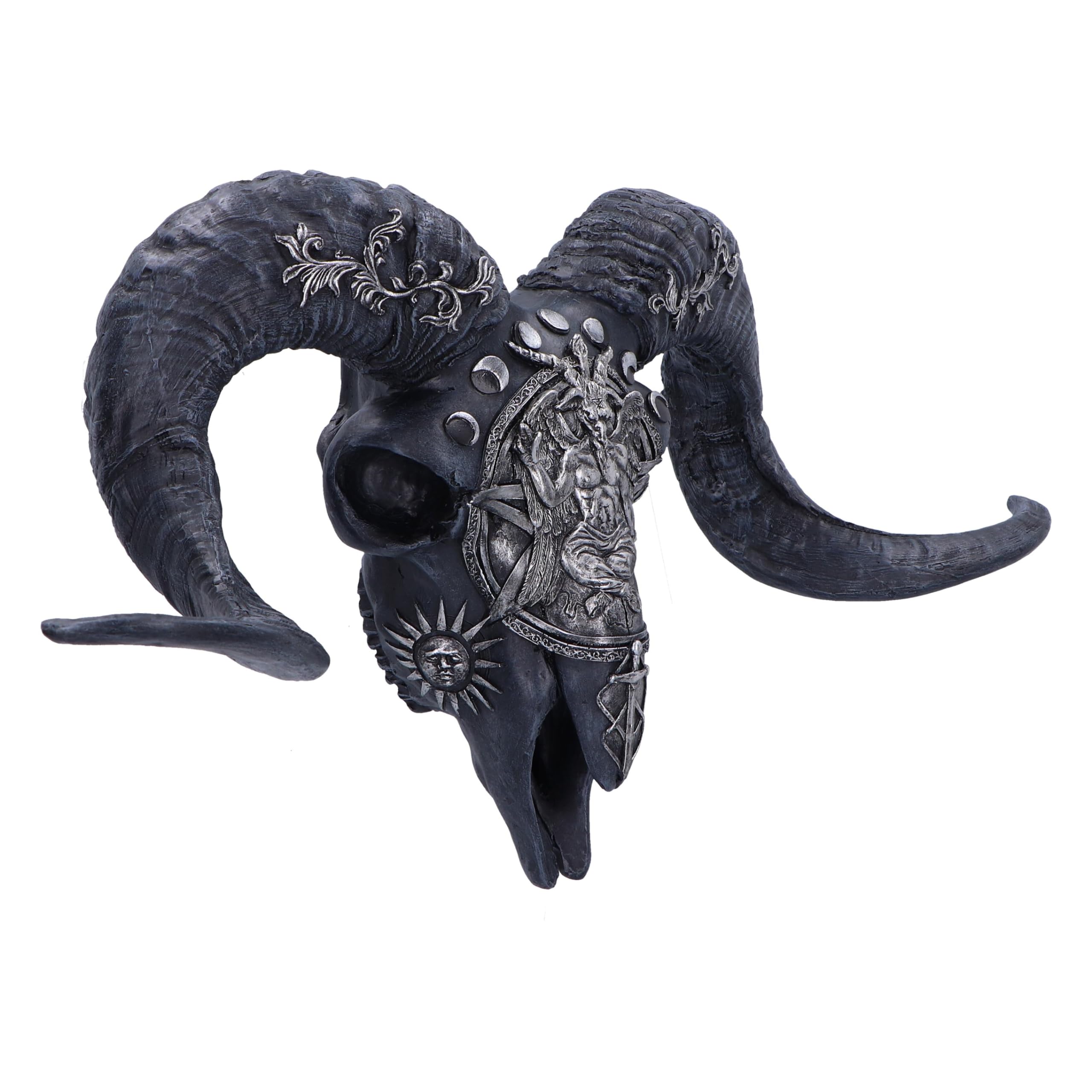 Amazon.com: Nemesis Now Baphomet's Veneration Skull Wall Plaque