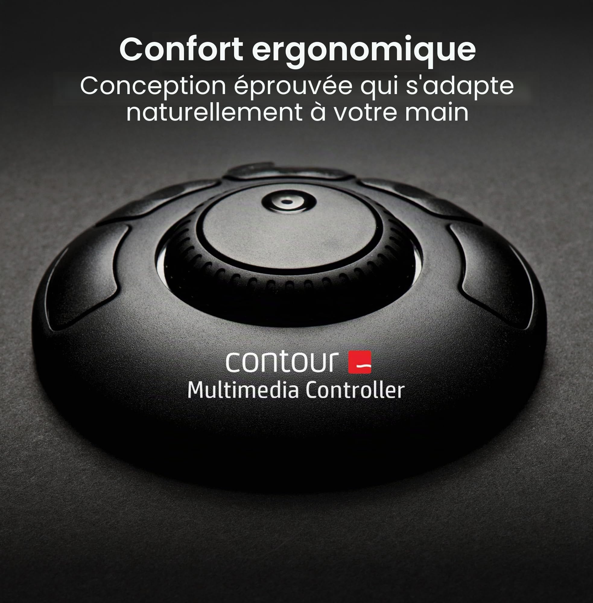 Contour Multimedia Controller Xpress USB Mac/PC Schwarz (Import Royaume Uni)