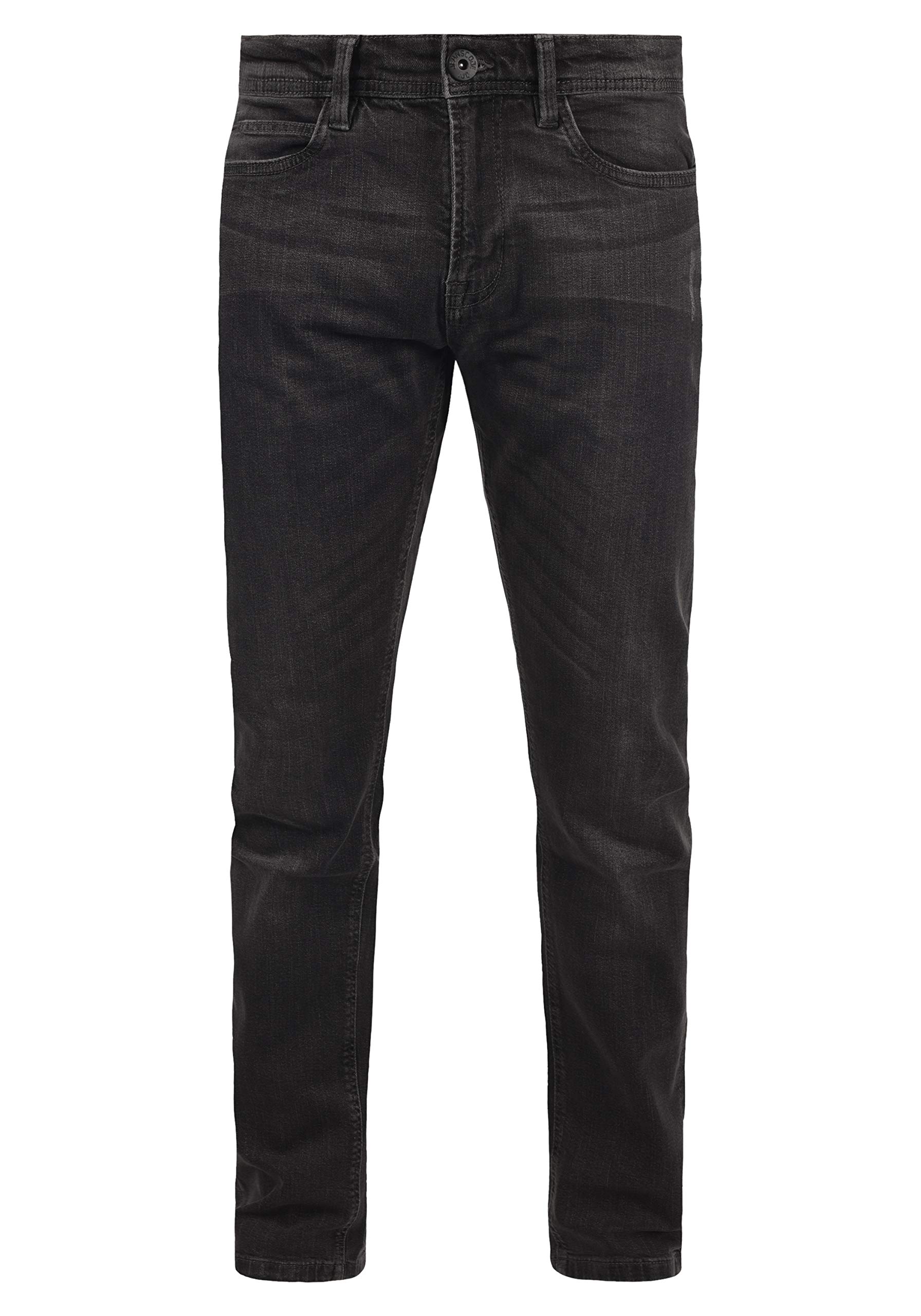 Indicode Men's Dark Grey (910) Quebec Denim Jeans, Size:w34/34, Colour: