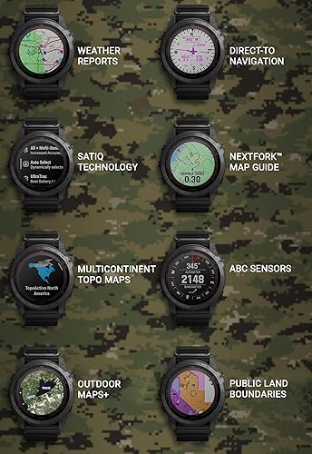 Miniatura 5 de Wearable4U - Garmin tactix 7 Pro GPS Tactical Smartwatch con paquete (tactix 7 Pro, auriculares negros) +E-bank,+Black EarBuds
