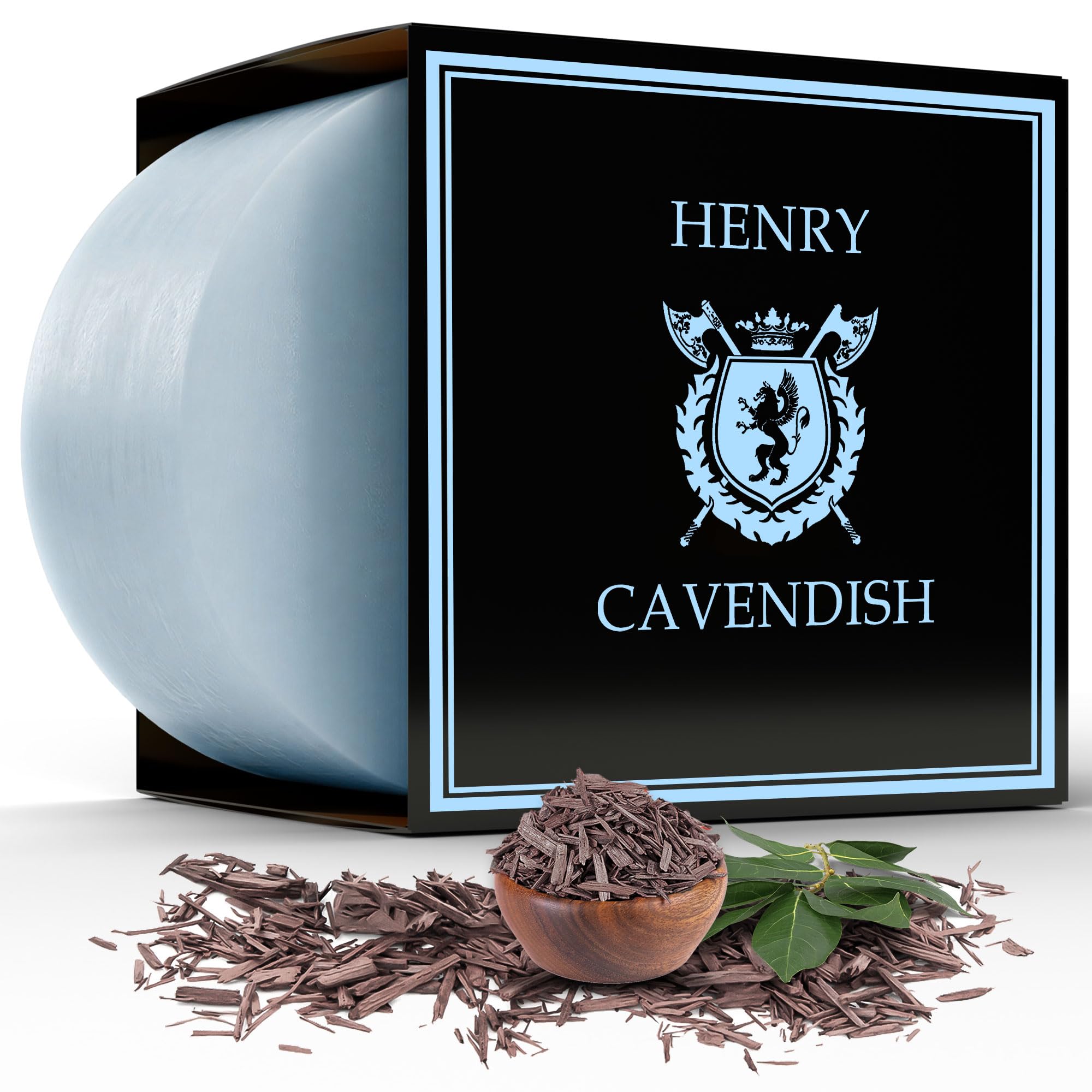 Henry Cavendish SEXXY Mydło do golenia z masłem shea i olejem kokosowym. 3,8 oz Puck Refill. Mens Shave Soap. All Natural. Rich Lather, Smooth Comfortable Shave. Dla pań i panów.