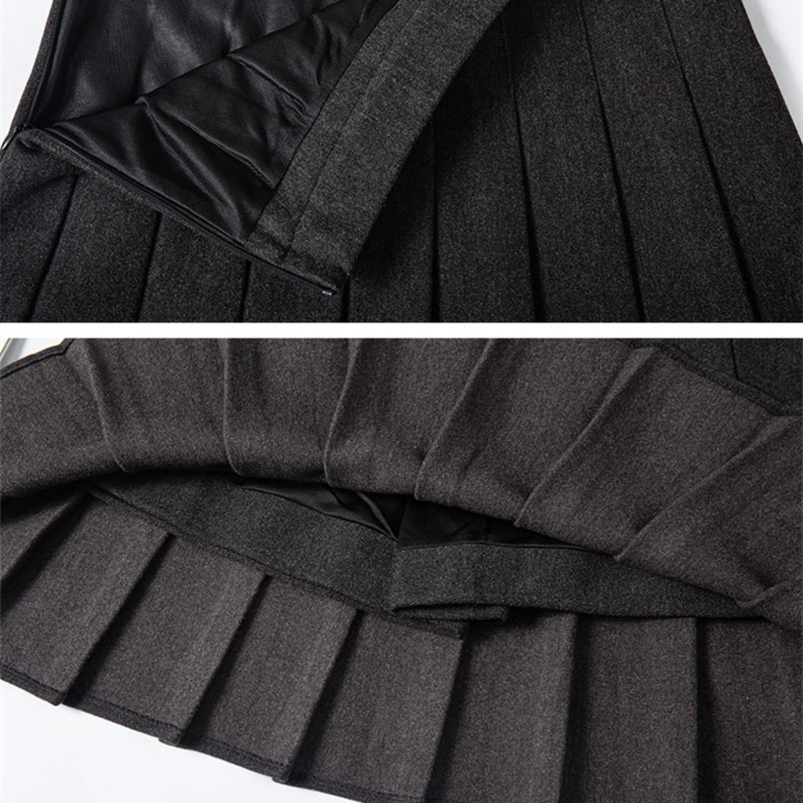 Krótkie Spódniczki Damskie -Damskie Letnie Plisowane Krótkie Spódniczki Z Wysokim Stanem, Jednokolorowe, Proste, Wygodne Spódniczki Tenisowe Do Pracy, Biura, Eleganckiej Odzieży