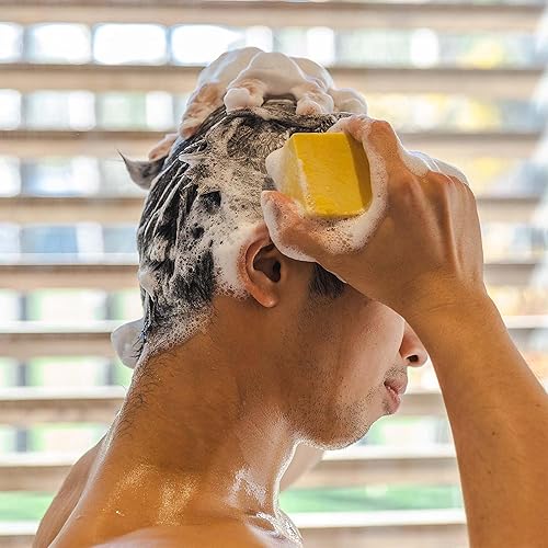 Miniatura 7 de Ethique Goodbye Grease - Paquete de regalo de barra de champú y acondicionador - Champú clarificador para cabello graso y acumulación - Vegano,