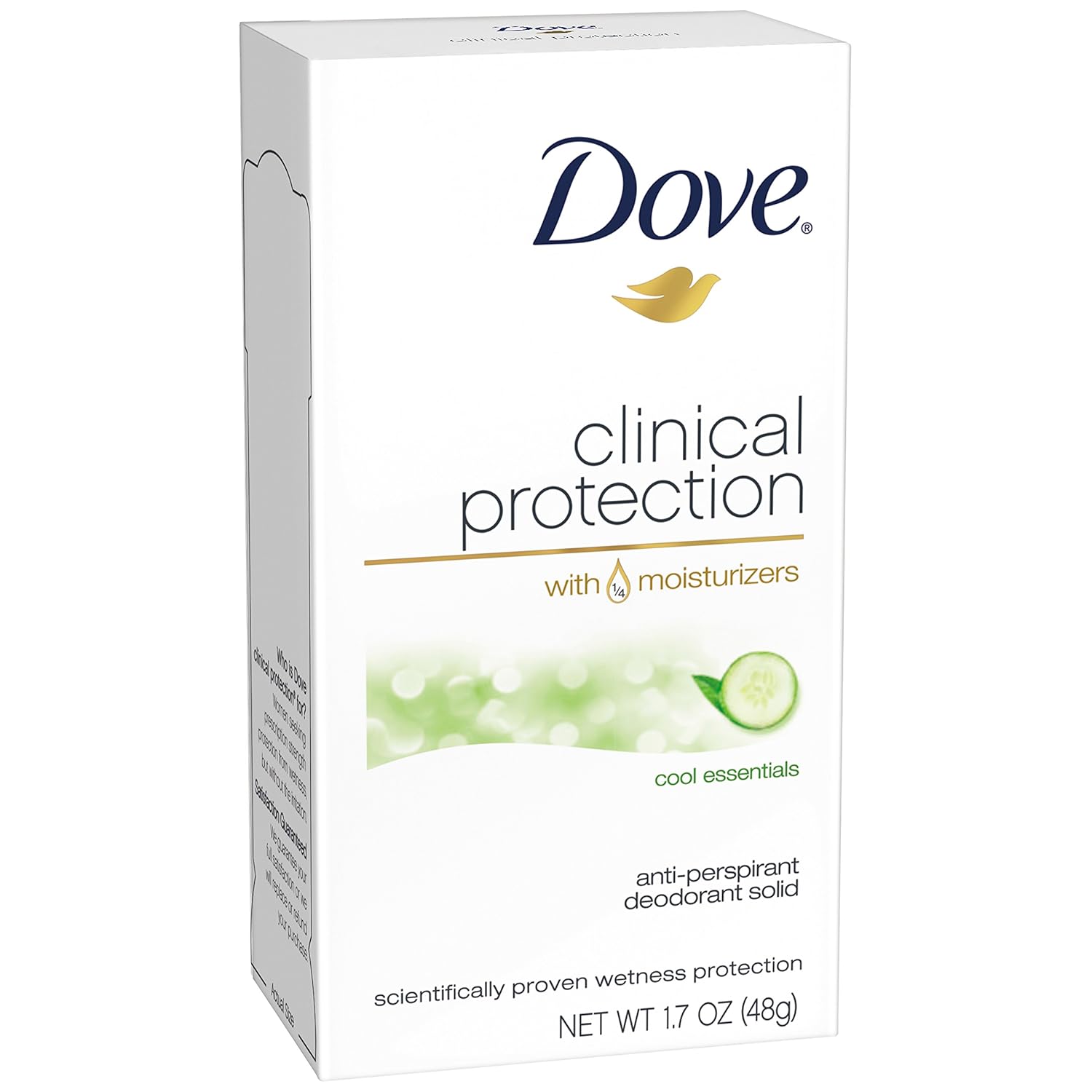 Dove Clinical Protection Antiperspirant, Cool Essentials, 1.7 Ounce (Pack of 1) Dove Clinical Protection Antiperspirant, Cool Essentials, 1.7 Ounce (Pack of 1)