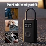 Xiaomi Compresseur d'air électrique portable, 150 PSI Gonfleur de pneu pour voiture, scooter, vélo pneus et balles – Sans fil avec détection numérique de pression - 6