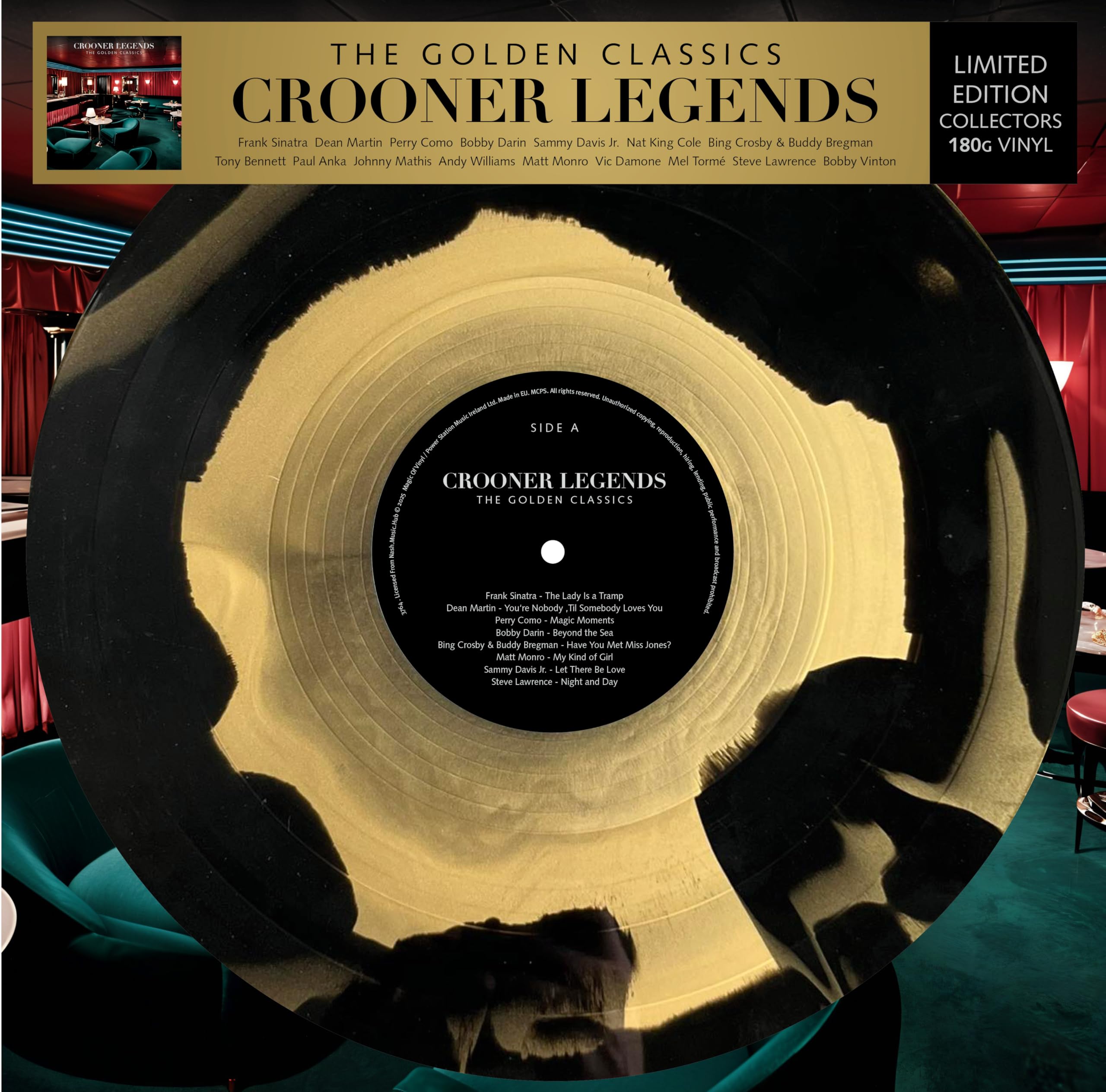 Crooner Legends - The Golden Classics - Limitiert - 180gr. Swirl - Color In Color [VINYL]