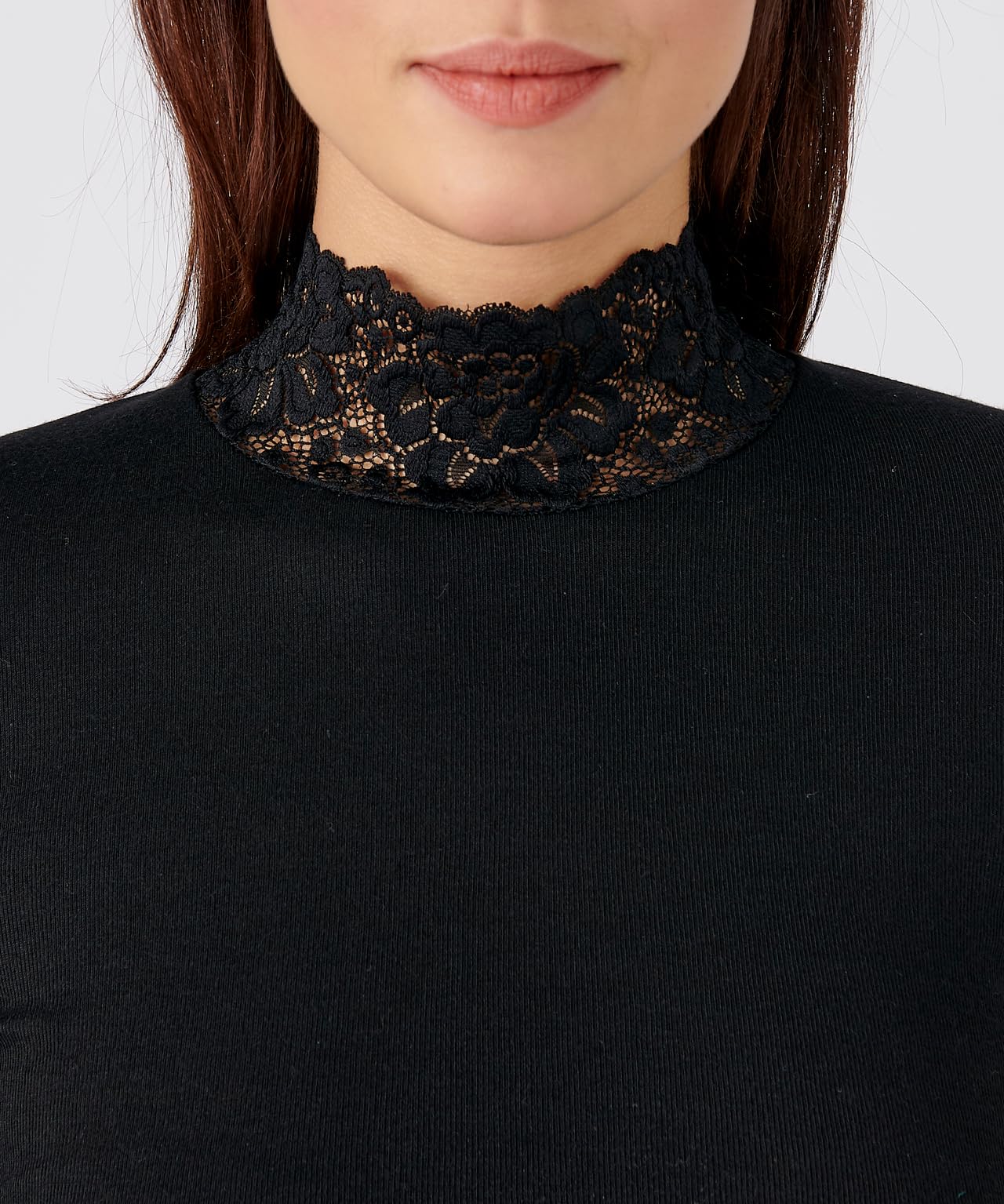 Damart Camiseta de Manga Larga de Canalé Fino Thermolactyl Camiseta Mujer (Pack de 1)