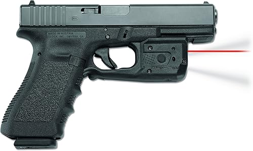 Crimson Trace LL-807 Laserguard Pro con linterna táctica, construcción resistente y activación instintiva para pistolas Glock de tamaño completo y