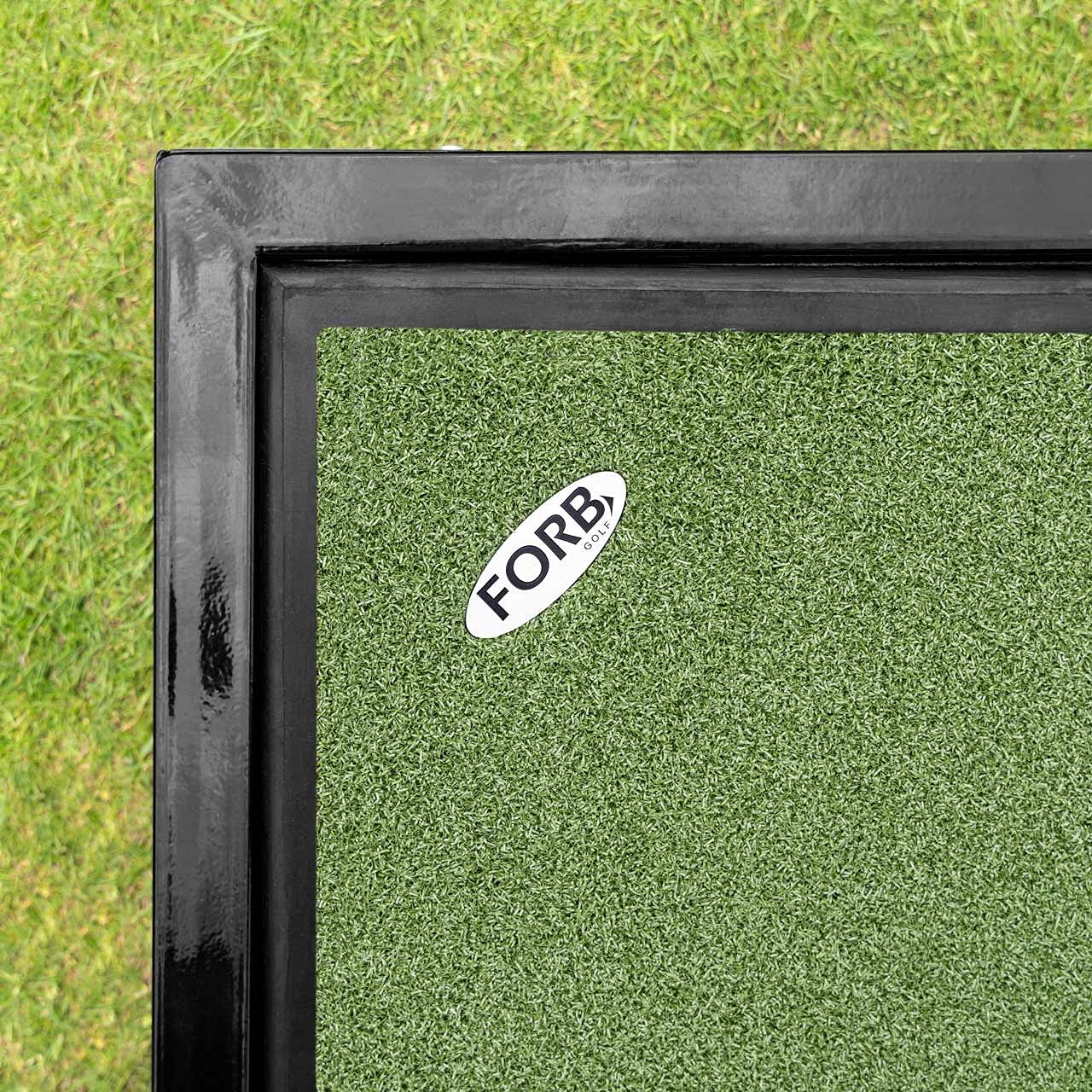 FORB Zimowa złota koszulka rama - rama maty do ćwiczeń golfowych zapobiegająca błotnistym podłożu | Akcesoria golfowe na polach golfowych | rama do golfa zimowa | podniesiona koszulka golfowa
