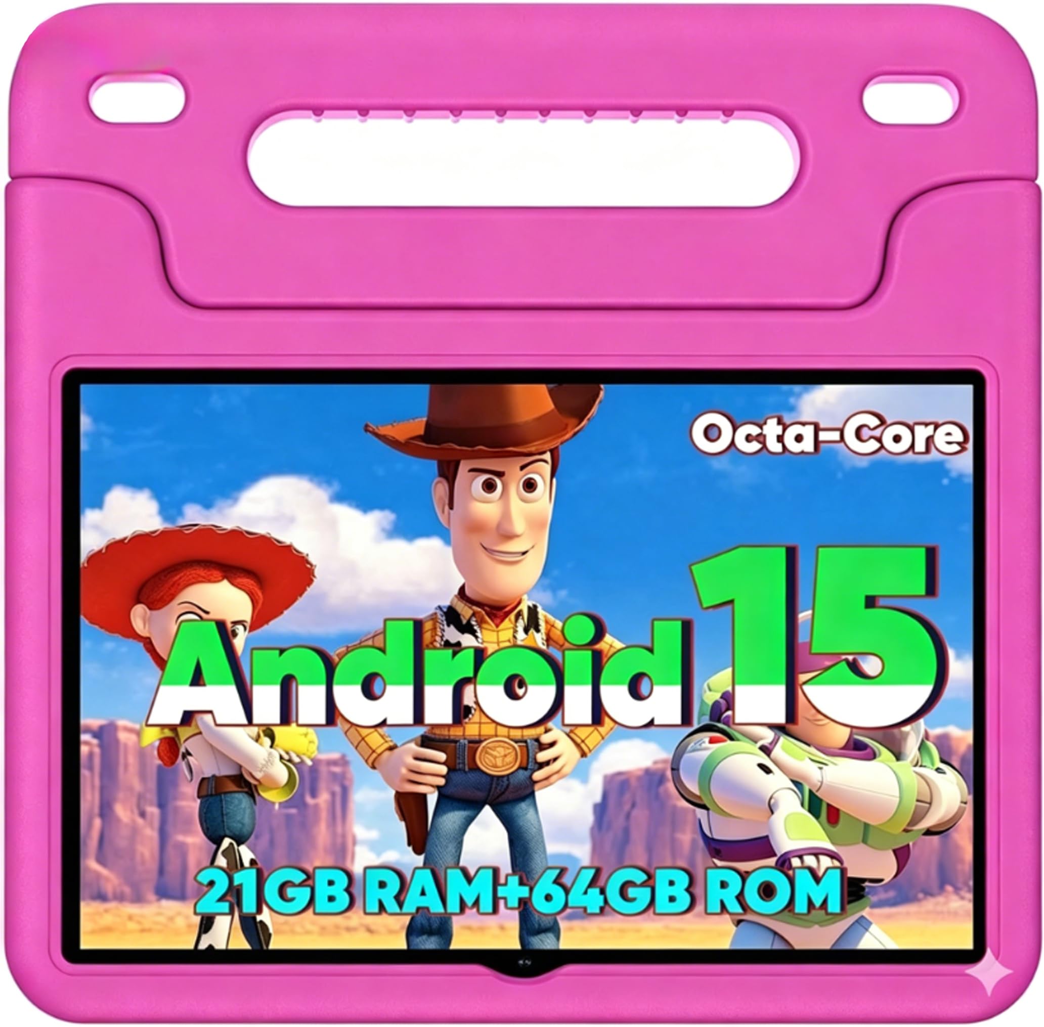 WXUNJA Android 15 Kids Tablet