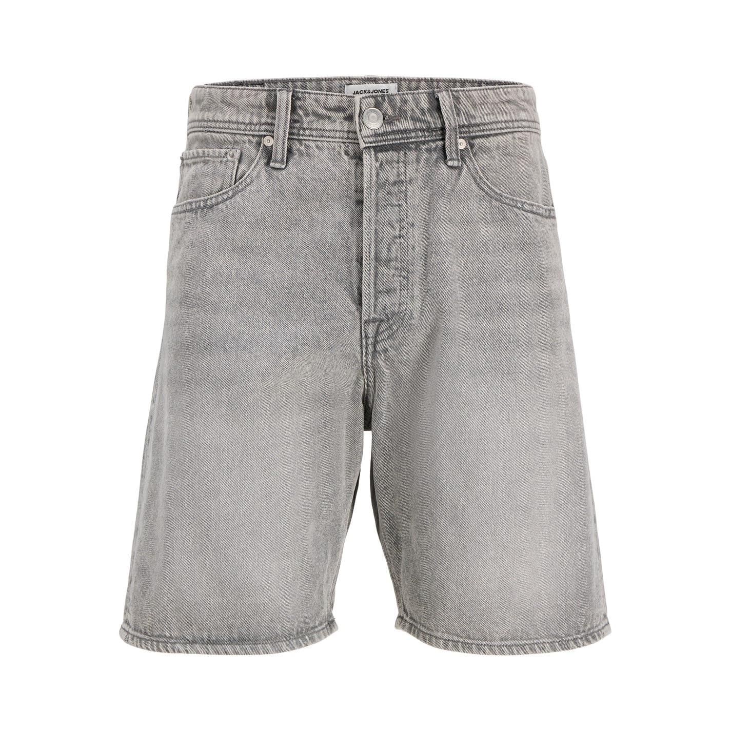 JACK & JONES Mens Denim Shorts Grey Denim XXL