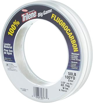 Berkley Big Game Fluorocarbon Leader Line - Clear