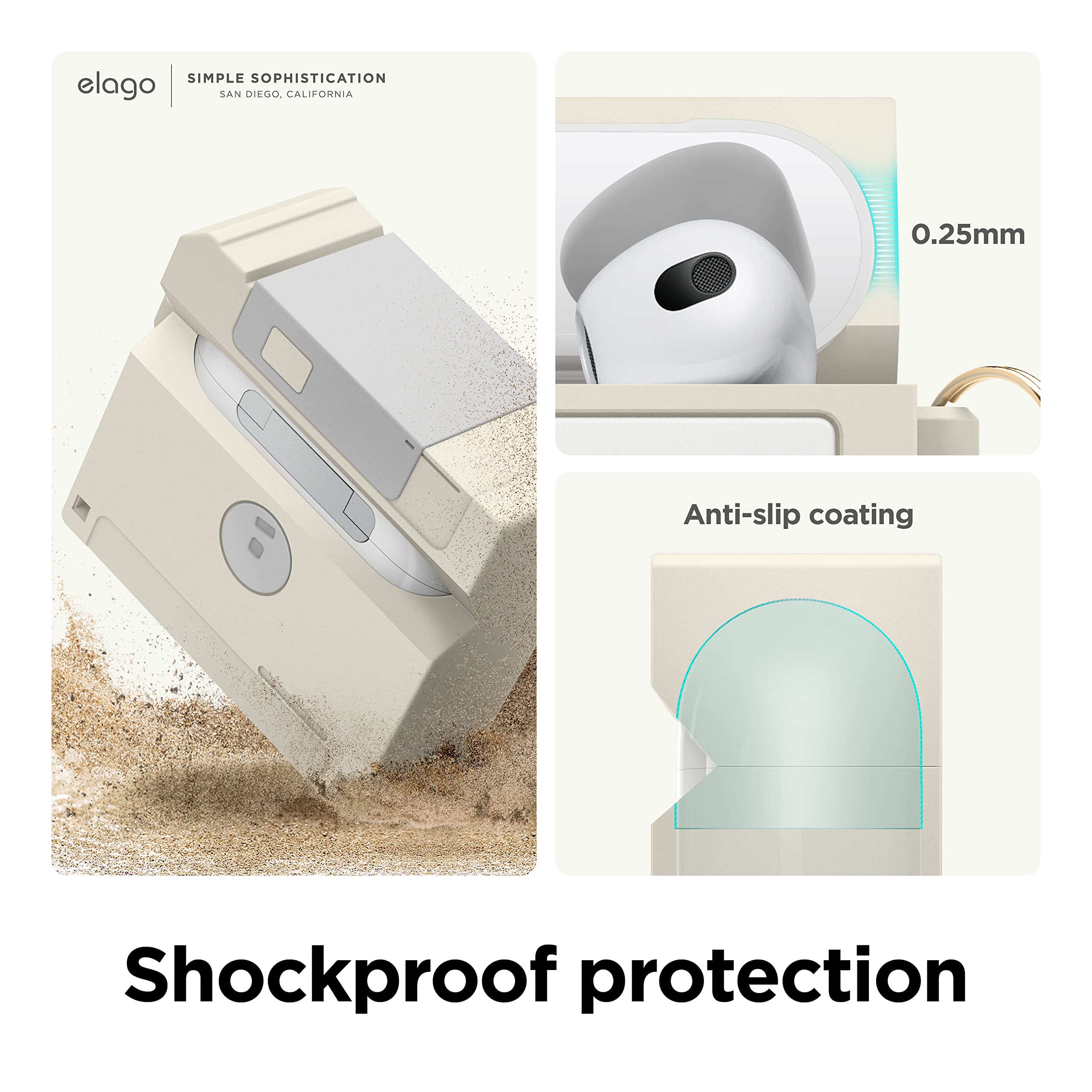 Amazon | elago フロッピーディスクケース AirPods第3世代ケース 対応