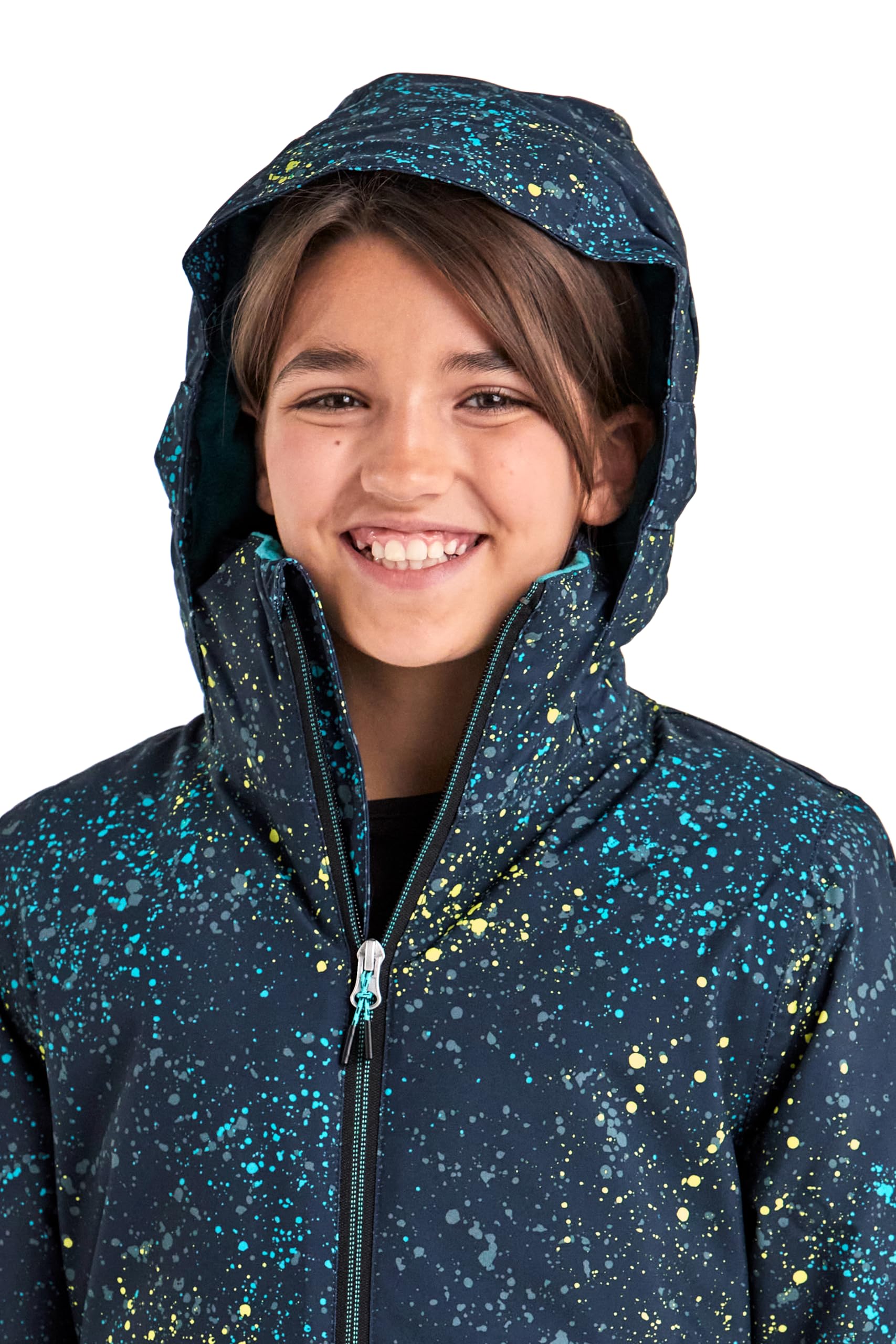 Killtec Mädchen Kow 197 Grls Jckt Outdoorjacke/Funktionsjacke mit Kapuze