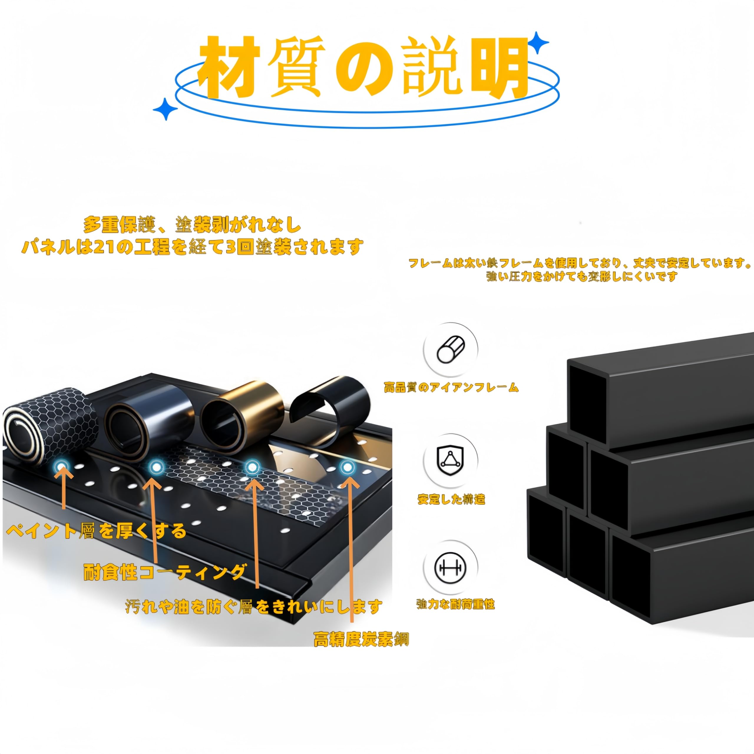 Amazon｜棚 ラック スチールラック キッチンラック キッチン レンジ台