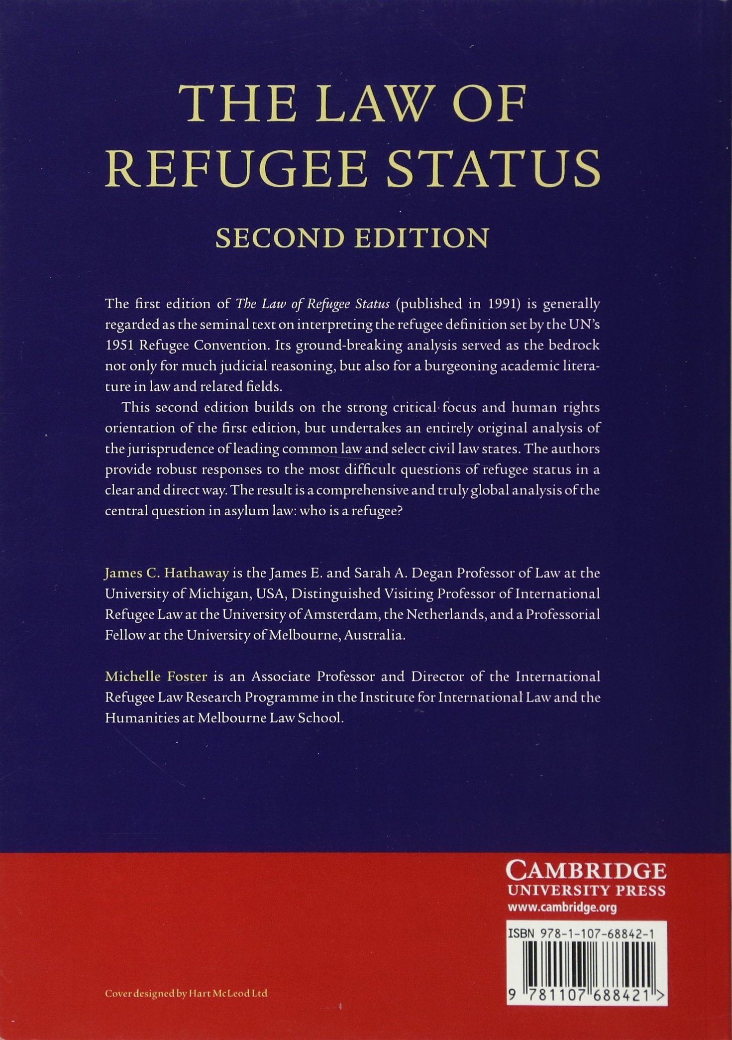 The Law of Refugee Status