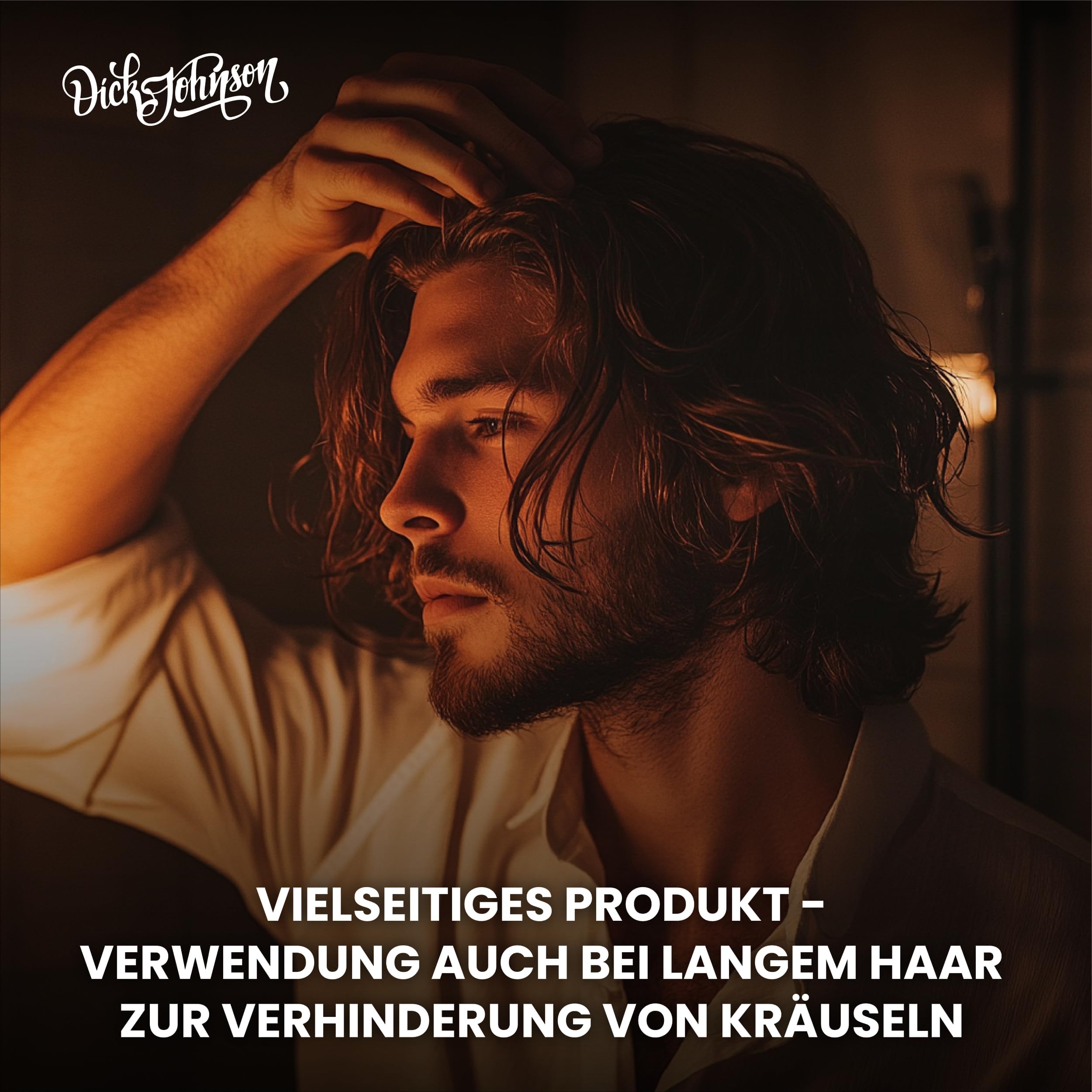 Dick Johnson Ghost Clay Haarwachs für Männer – Matte Clay Pomade mit starkem Halt & angenehmem Duft – Supermattes Stylingwachs für kurzes bis mittellanges Haar – 100 ml Friseurqualität